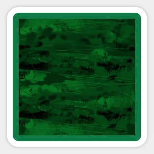 Green glow Sticker